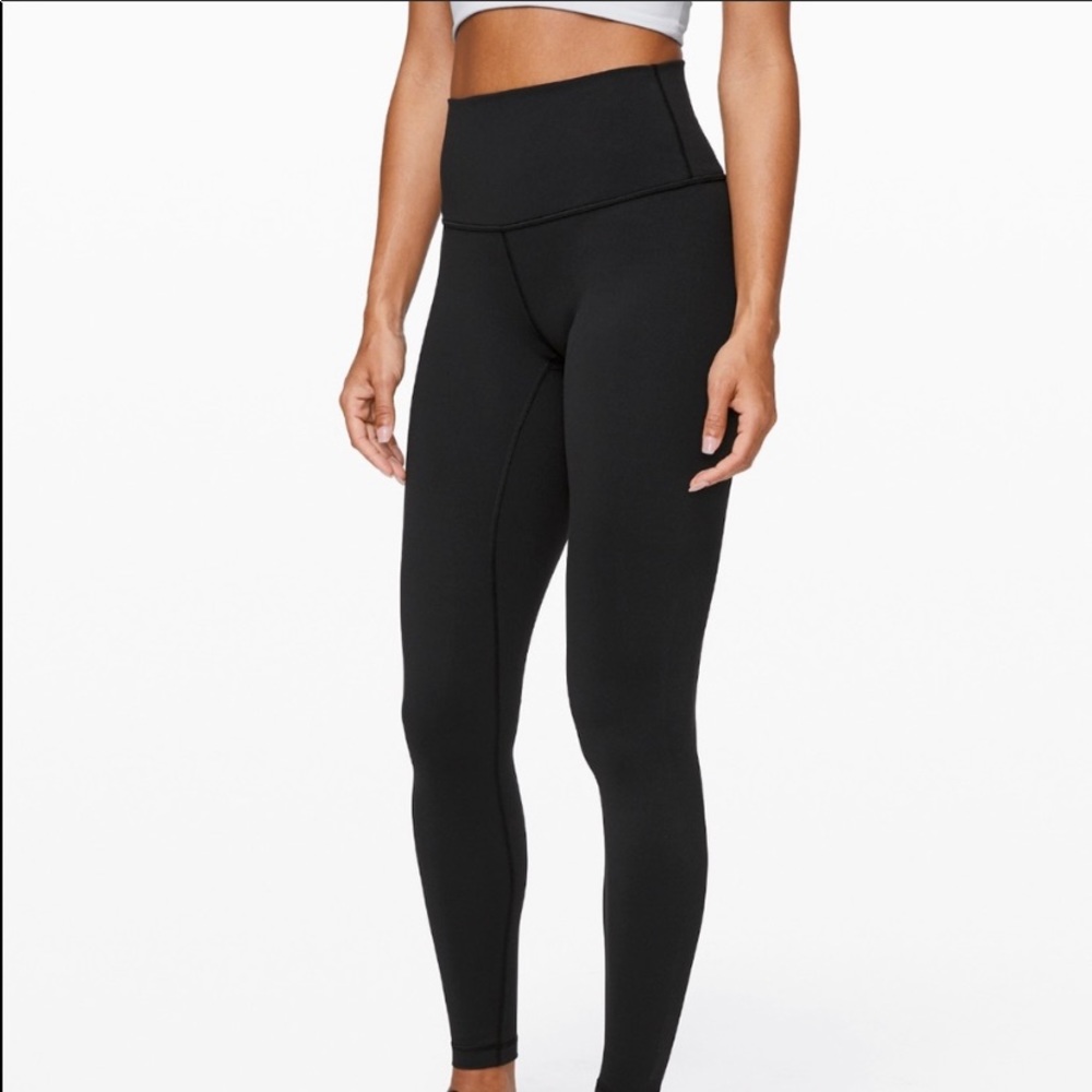 🖤Lulu lemon black wunder under tights “28